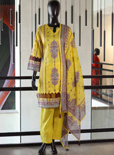 Royal Fashion Printed Lawn Suits Stitched 3 Piece RF25AJ PL-08